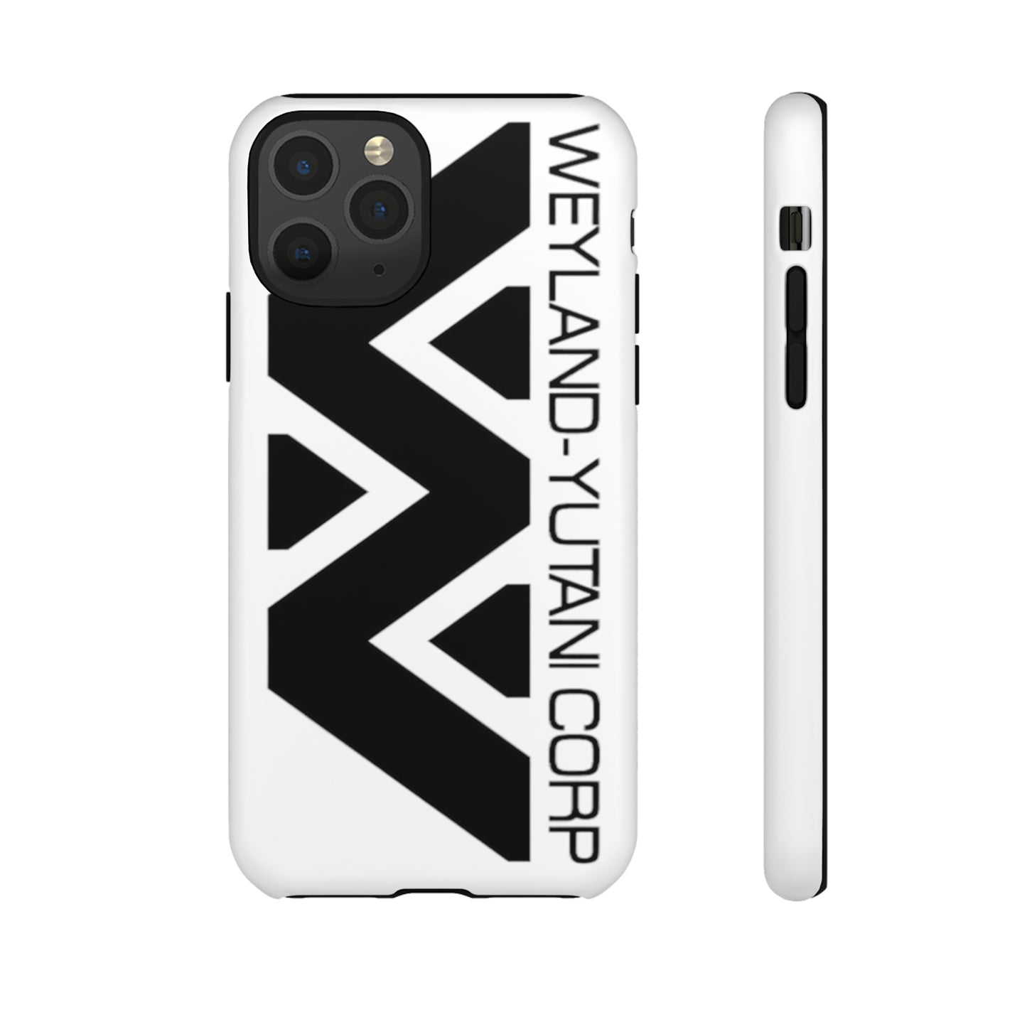 Weyland-Yutani Corp Protective Phone Case for iPhone, Galaxy, Pixel (White)