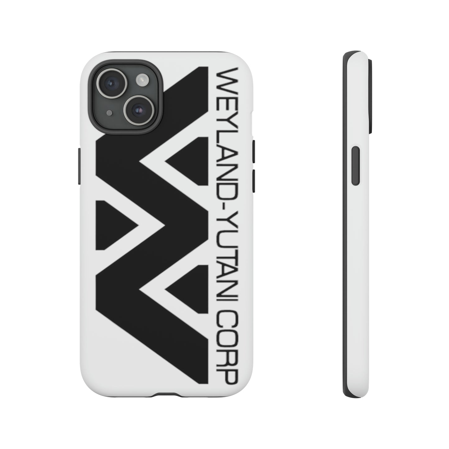 Weyland-Yutani Corp Protective Phone Case for iPhone, Galaxy, Pixel (White)