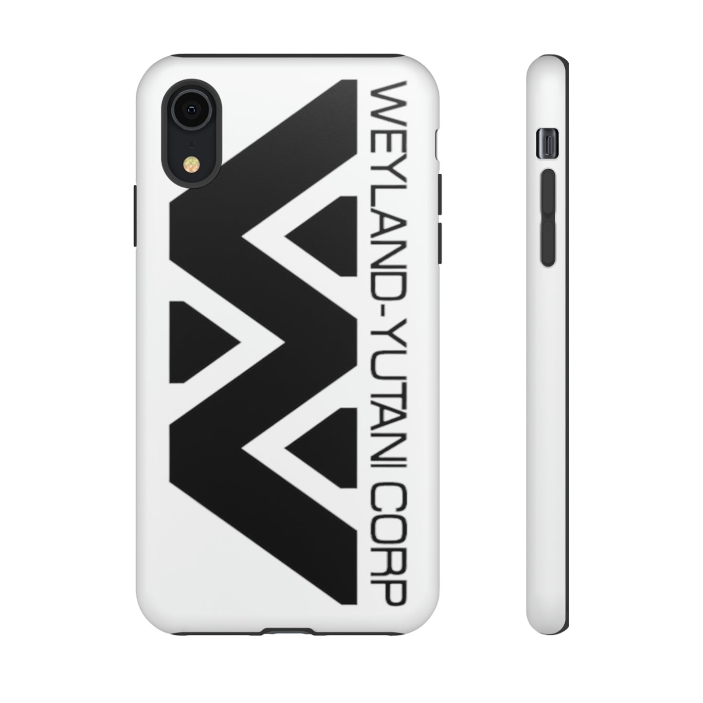 Weyland-Yutani Corp Protective Phone Case for iPhone, Galaxy, Pixel (White)