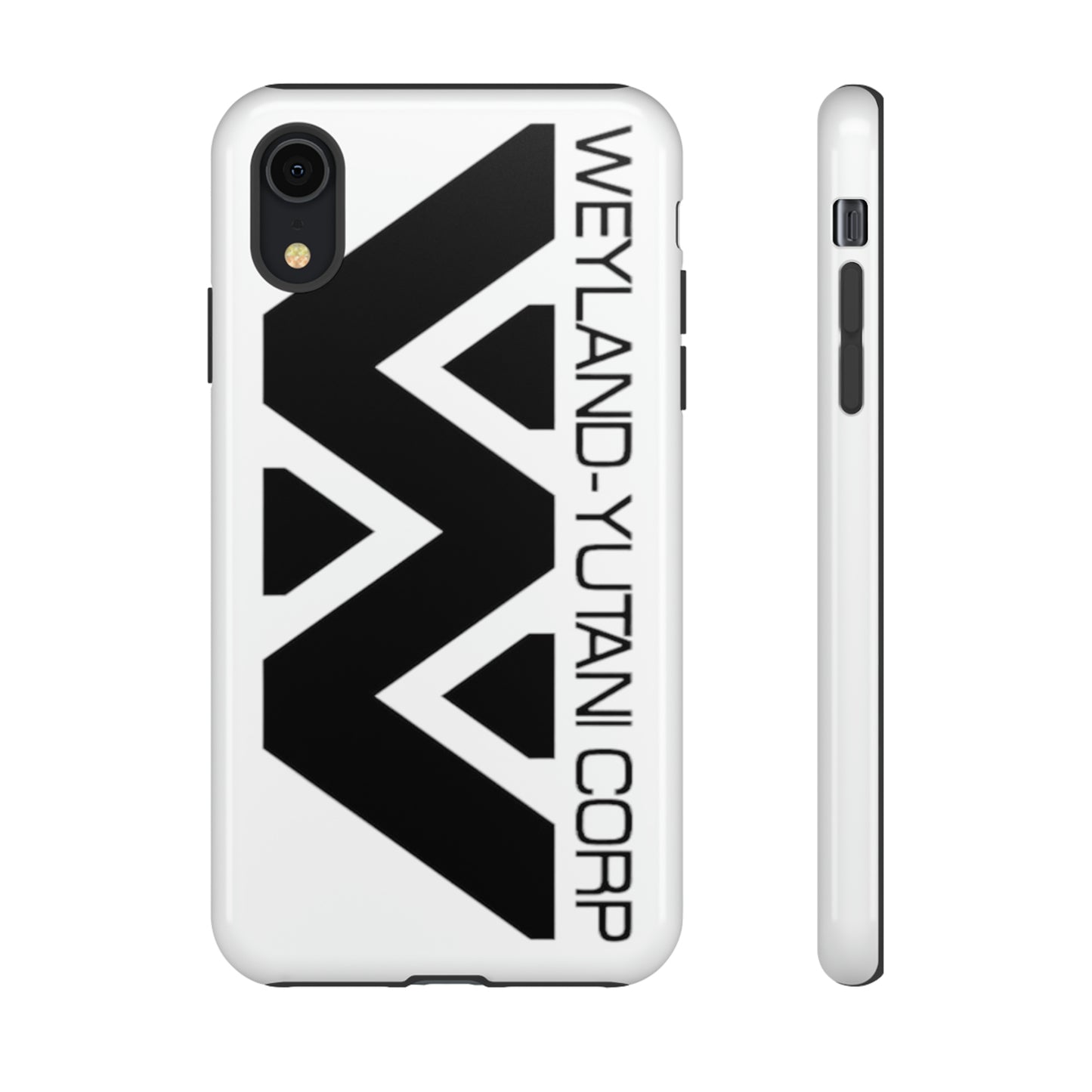 Weyland-Yutani Corp Protective Phone Case for iPhone, Galaxy, Pixel (White)