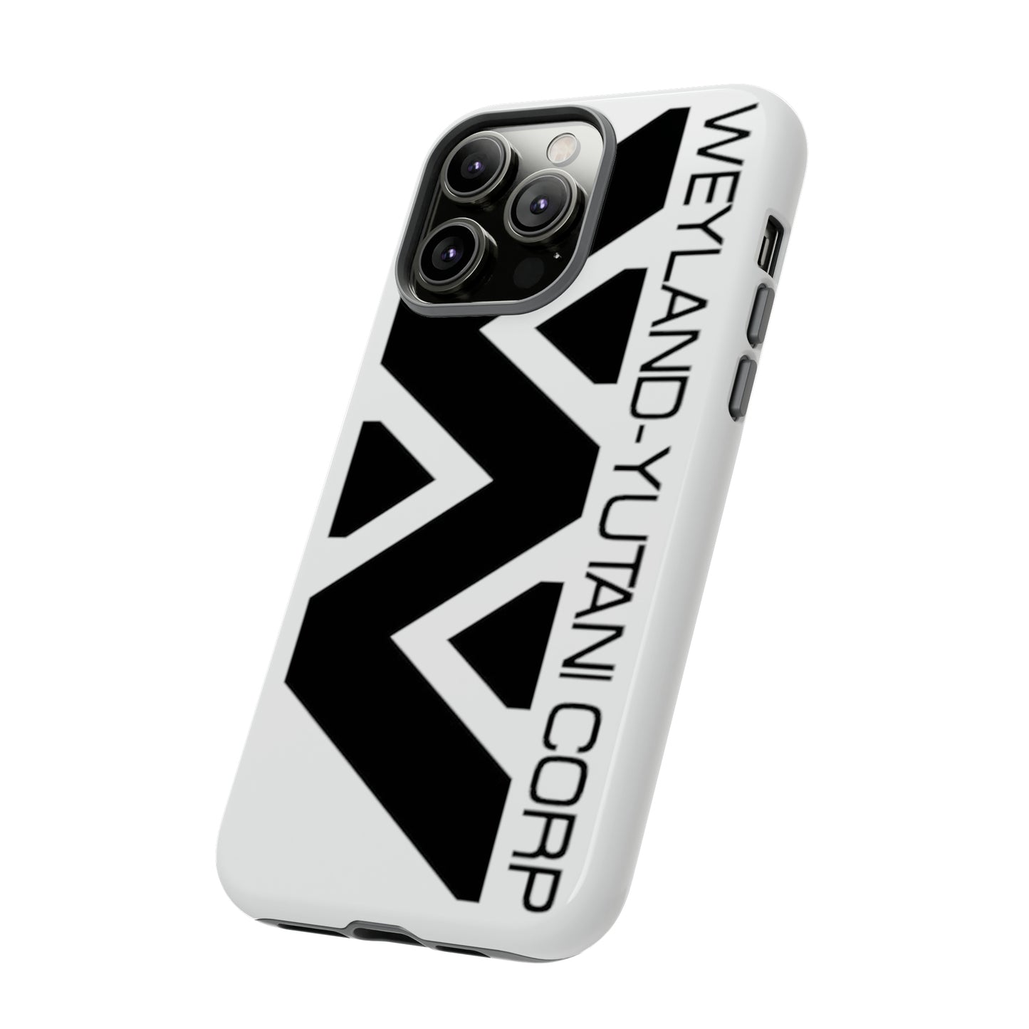 Weyland-Yutani Corp Protective Phone Case for iPhone, Galaxy, Pixel (White)