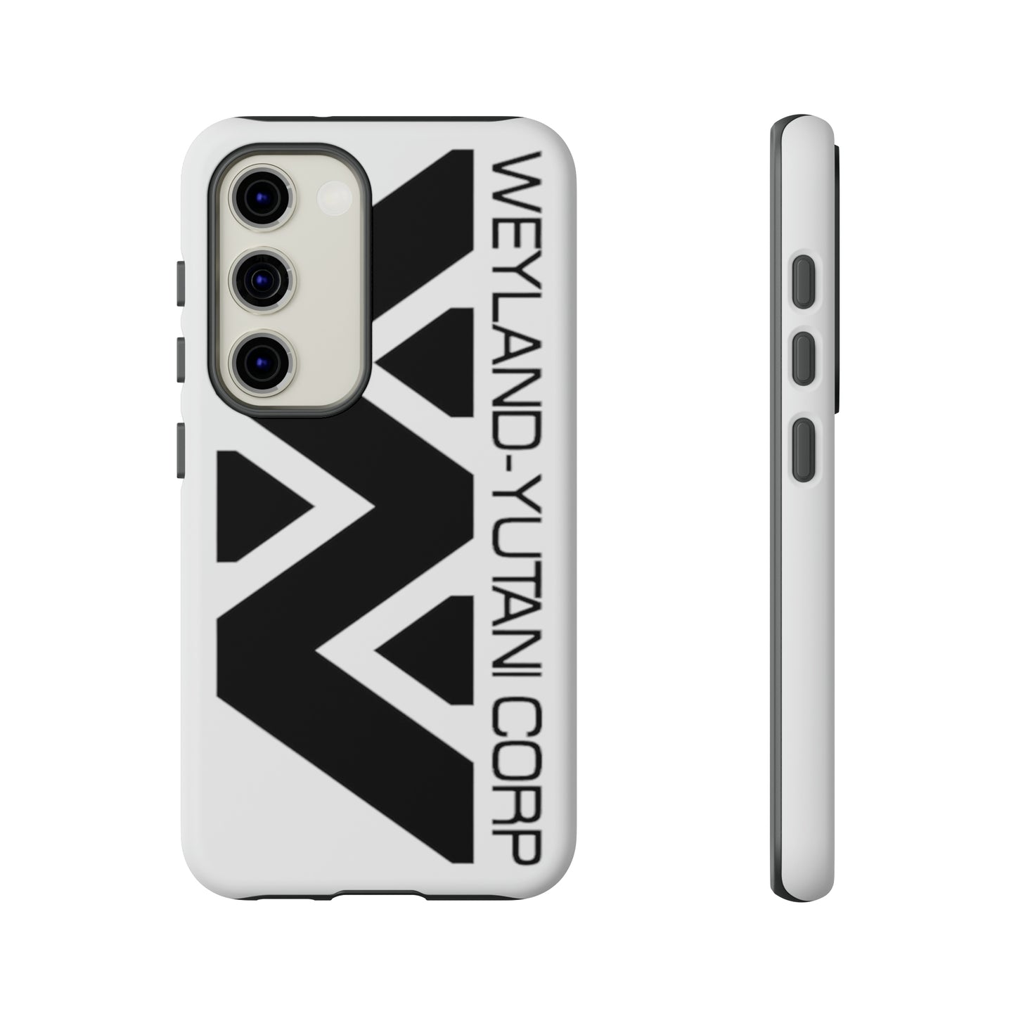 Weyland-Yutani Corp Protective Phone Case for iPhone, Galaxy, Pixel (White)