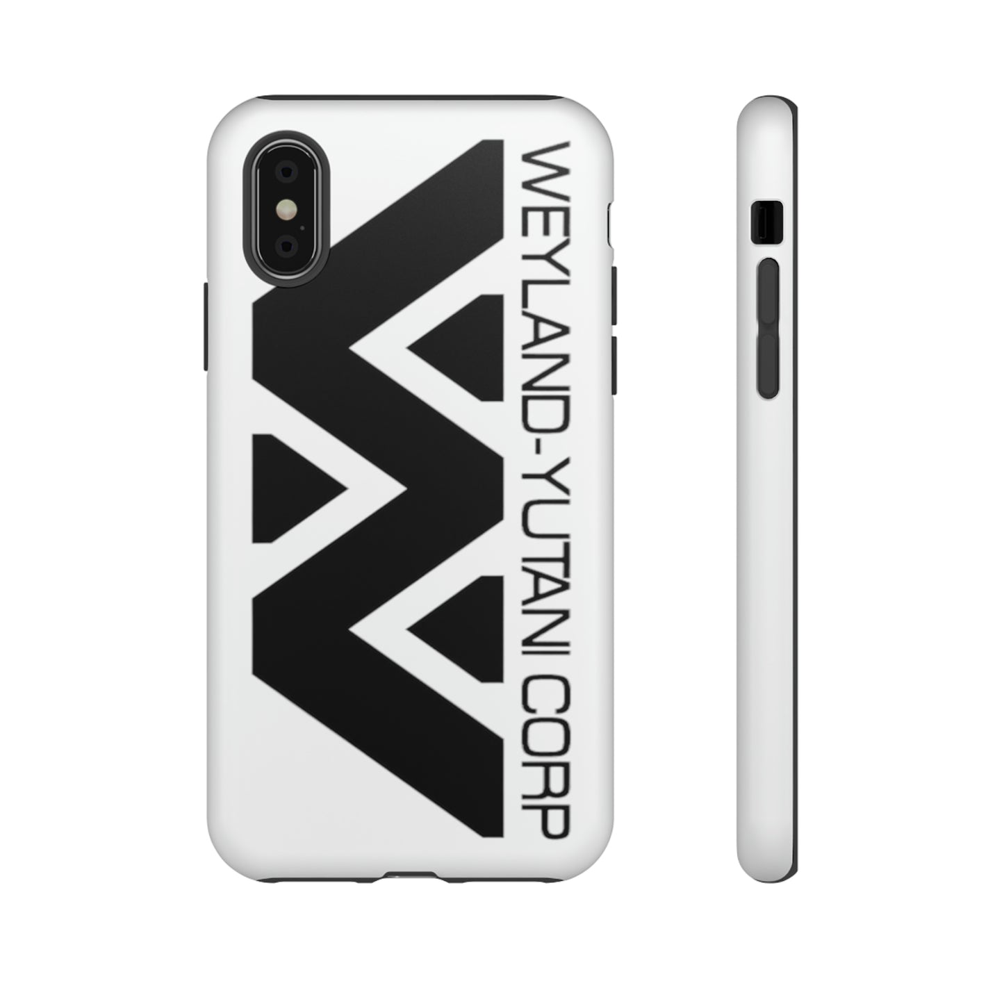 Weyland-Yutani Corp Protective Phone Case for iPhone, Galaxy, Pixel (White)