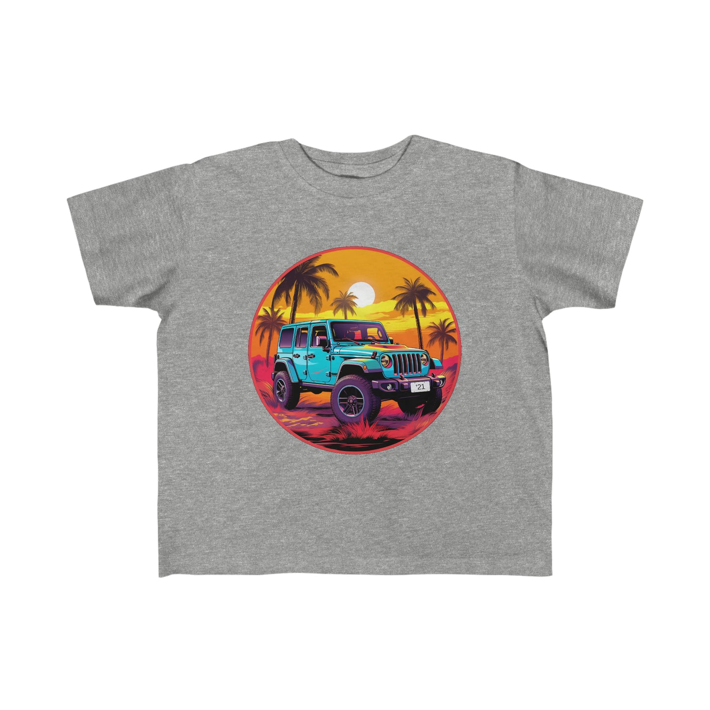 Toddler's Fine Jersey Jeep Tee