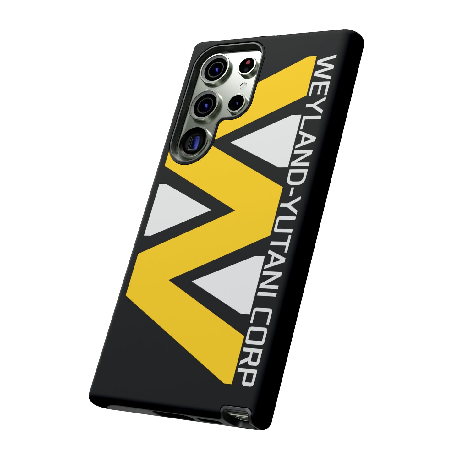 Weyland-Yutani Corp Protective Phone Case for iPhone, Galaxy, Pixel (Black)