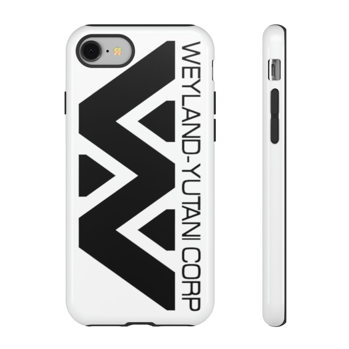 Weyland-Yutani Corp Protective Phone Case for iPhone, Galaxy, Pixel (White)