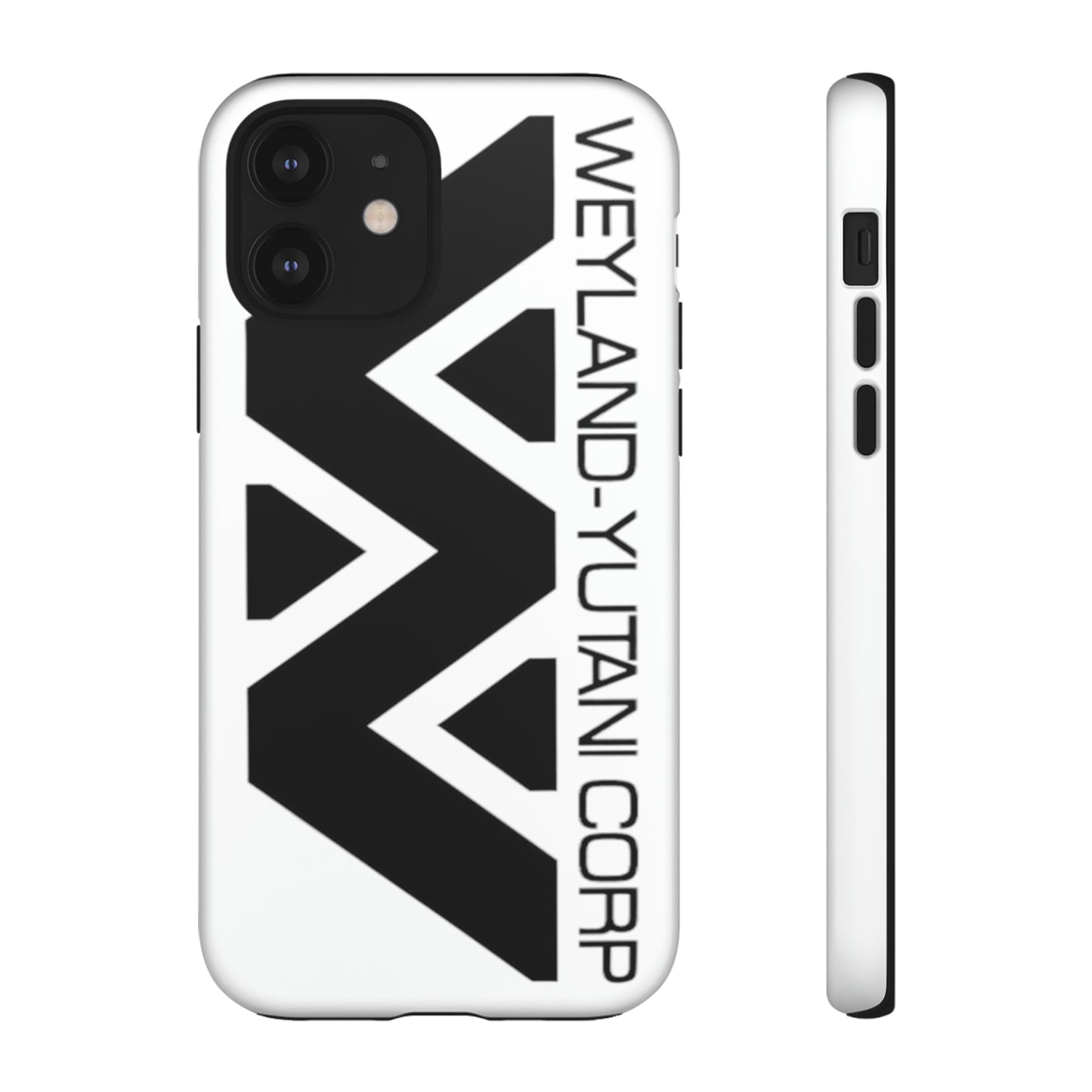 Weyland-Yutani Corp Protective Phone Case for iPhone, Galaxy, Pixel (White)