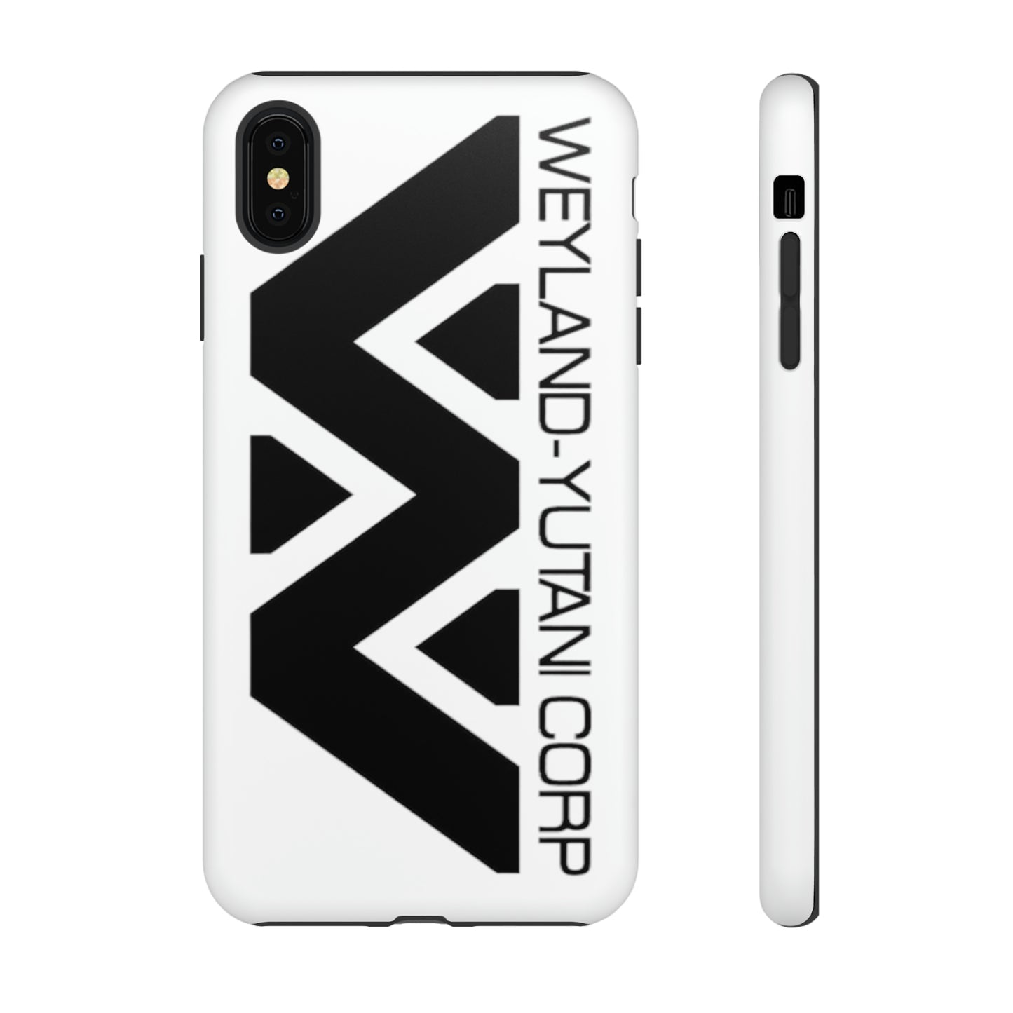 Weyland-Yutani Corp Protective Phone Case for iPhone, Galaxy, Pixel (White)