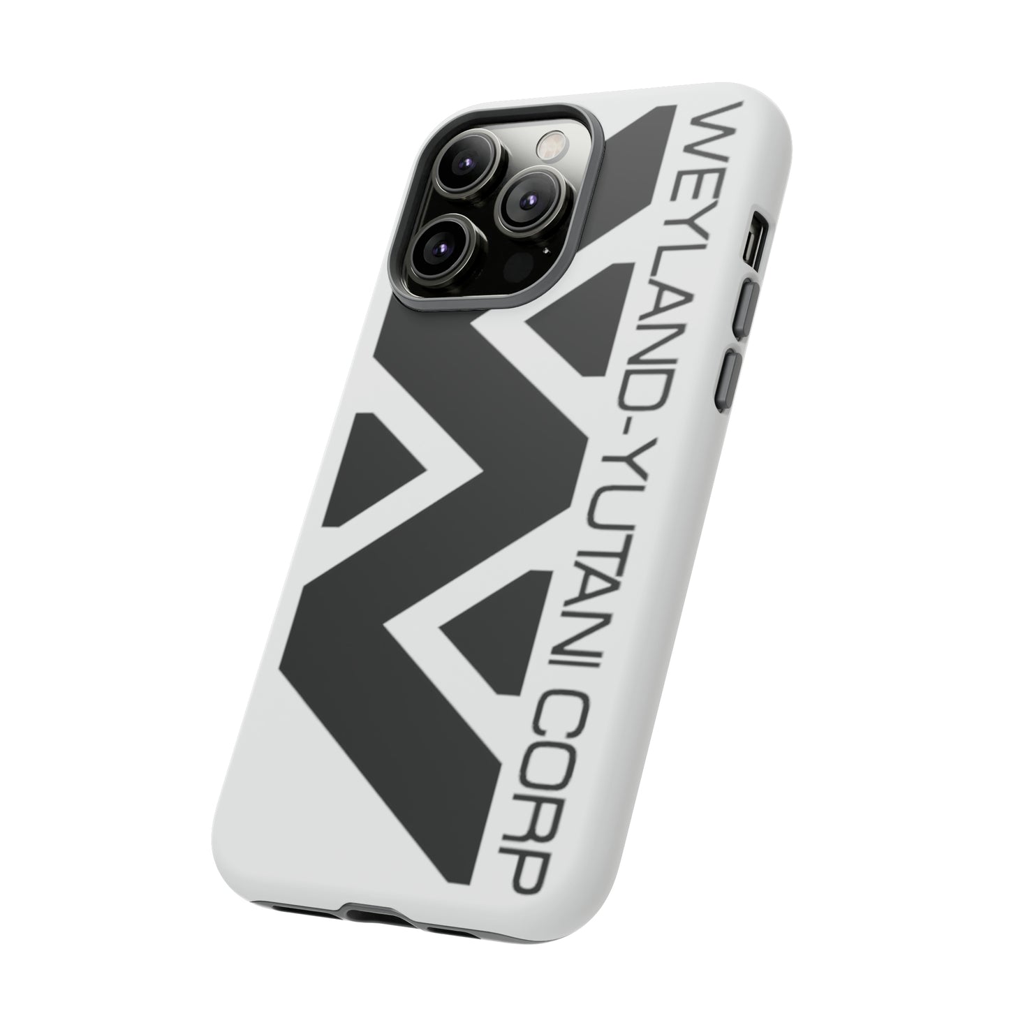 Weyland-Yutani Corp Protective Phone Case for iPhone, Galaxy, Pixel (White)