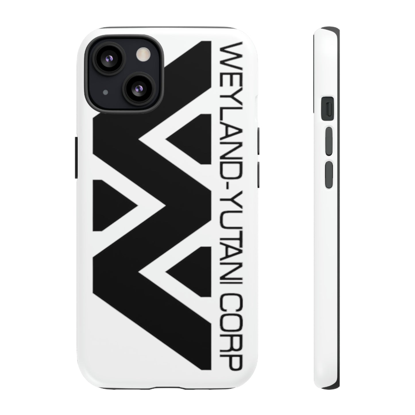 Weyland-Yutani Corp Protective Phone Case for iPhone, Galaxy, Pixel (White)