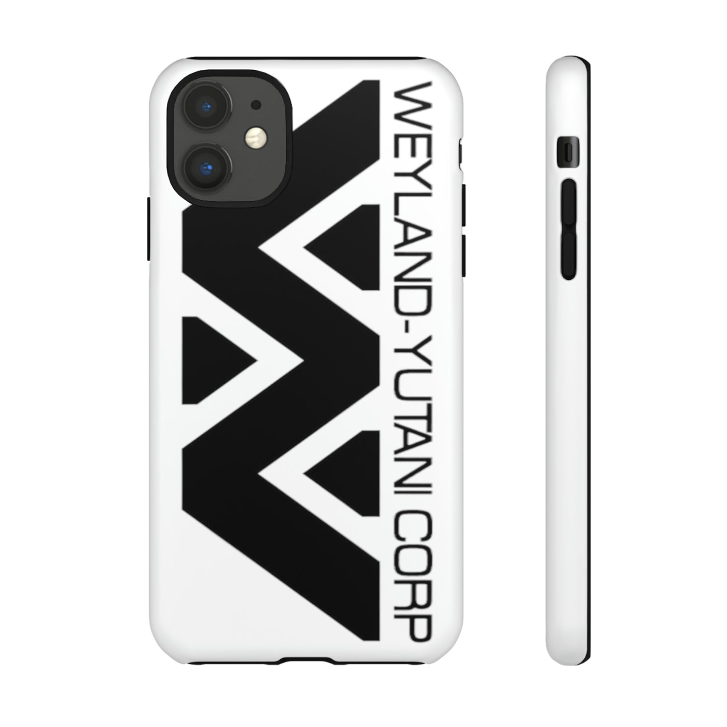 Weyland-Yutani Corp Protective Phone Case for iPhone, Galaxy, Pixel (White)