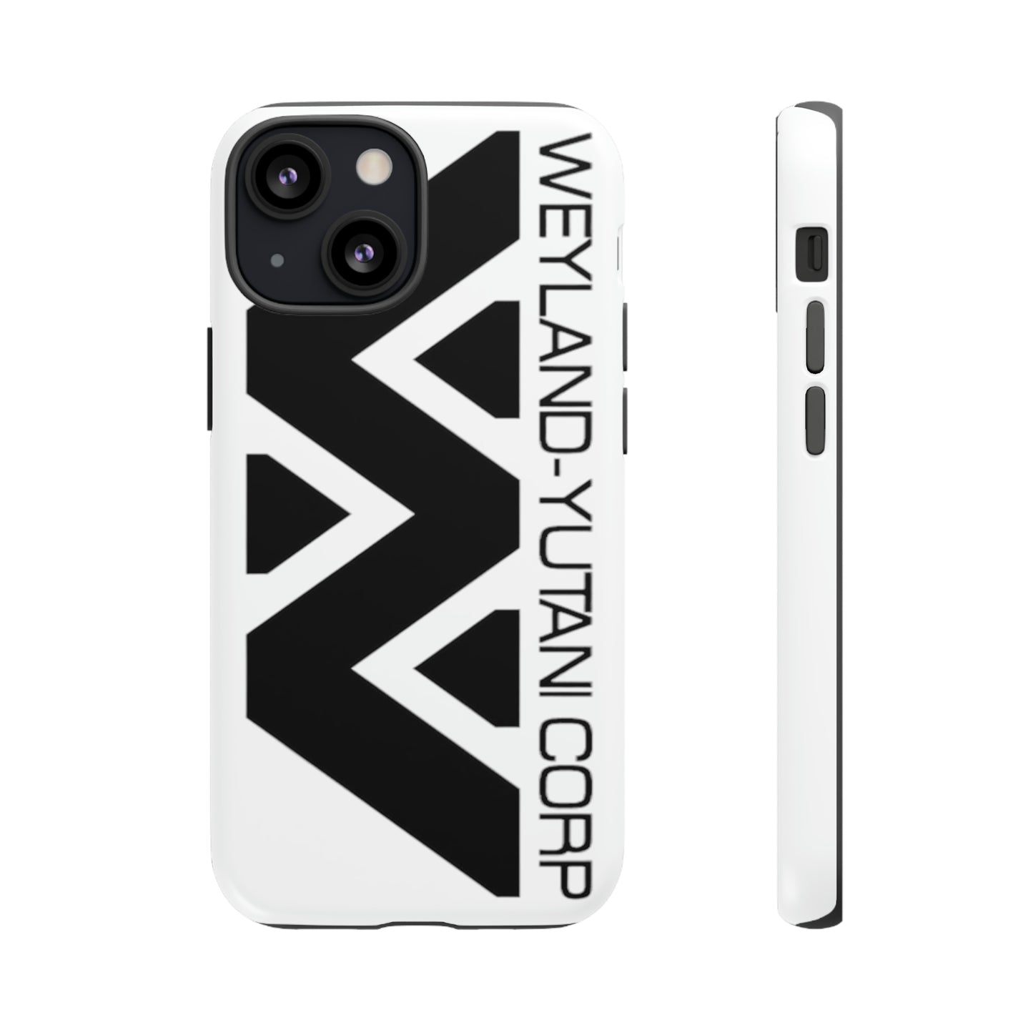 Weyland-Yutani Corp Protective Phone Case for iPhone, Galaxy, Pixel (White)