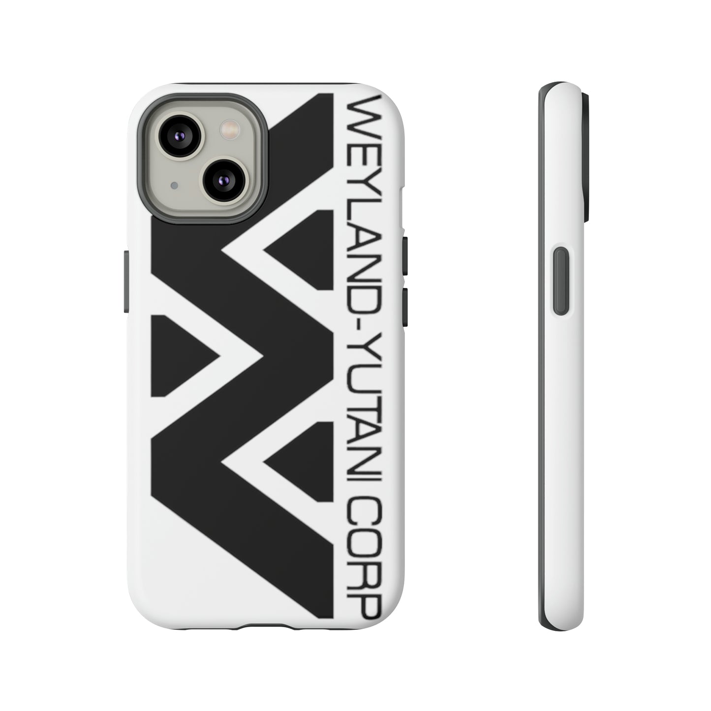 Weyland-Yutani Corp Protective Phone Case for iPhone, Galaxy, Pixel (White)