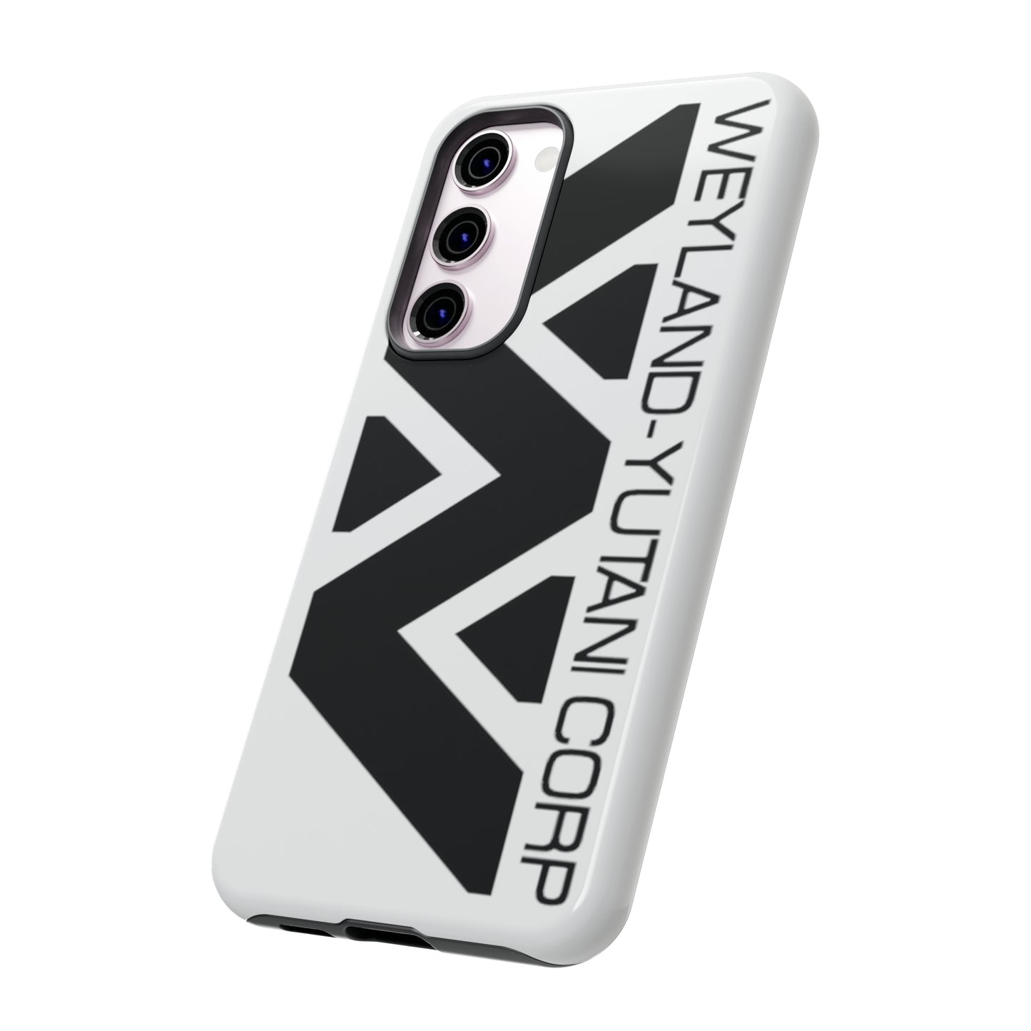 Weyland-Yutani Corp Protective Phone Case for iPhone, Galaxy, Pixel (White)