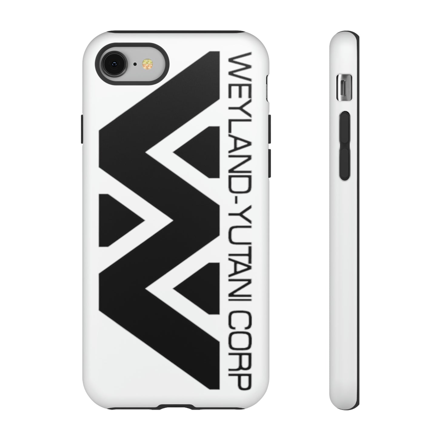 Weyland-Yutani Corp Protective Phone Case for iPhone, Galaxy, Pixel (White)