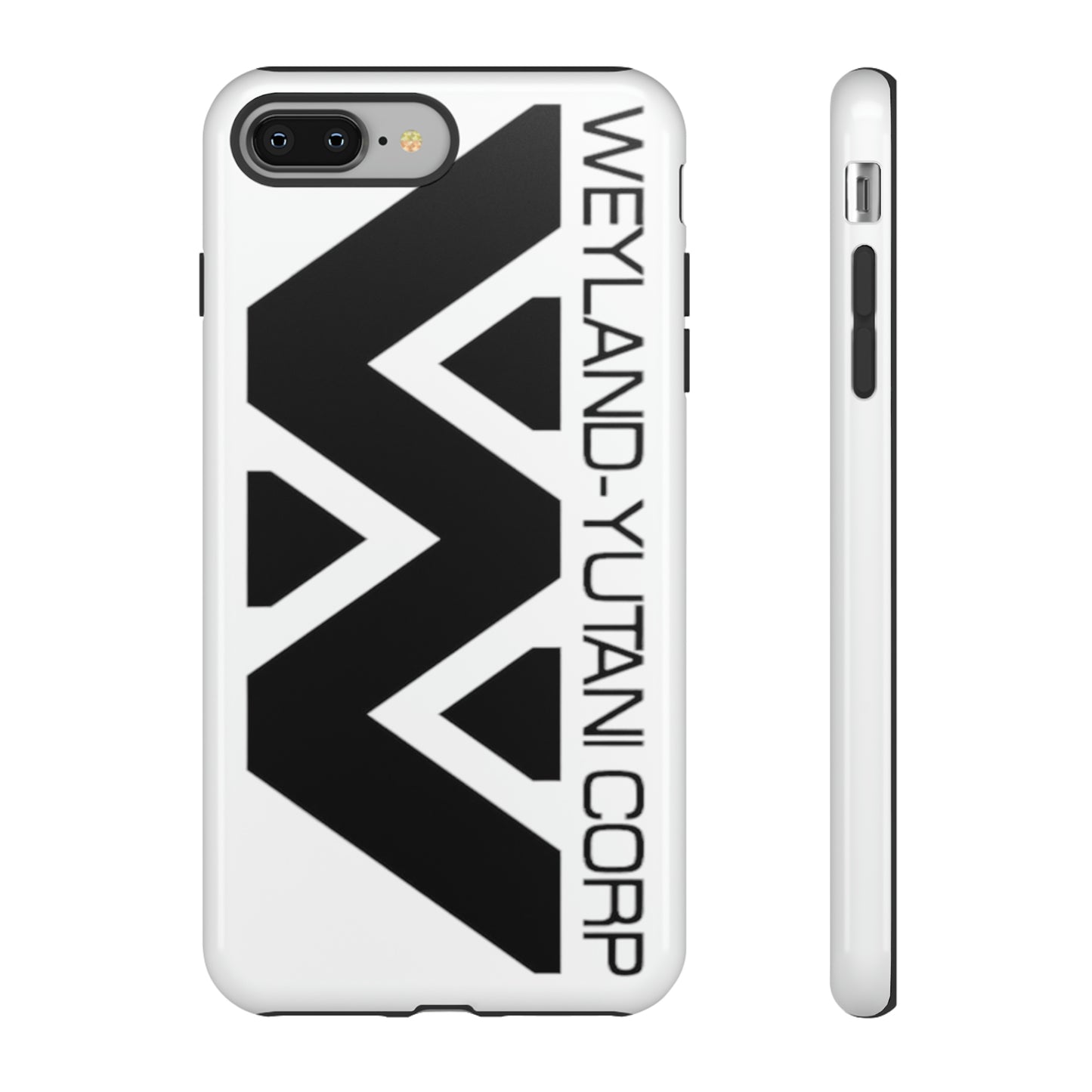 Weyland-Yutani Corp Protective Phone Case for iPhone, Galaxy, Pixel (White)