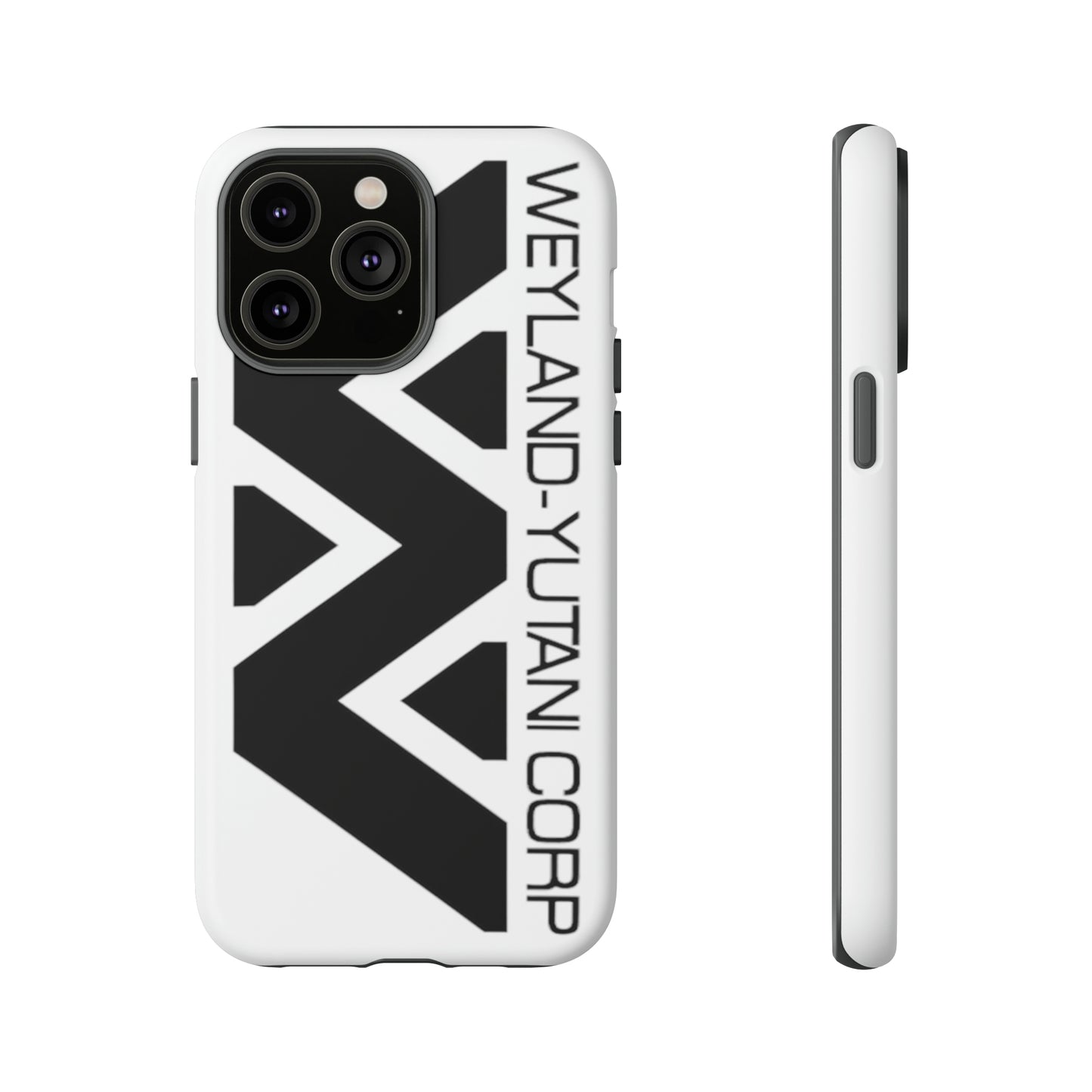 Weyland-Yutani Corp Protective Phone Case for iPhone, Galaxy, Pixel (White)