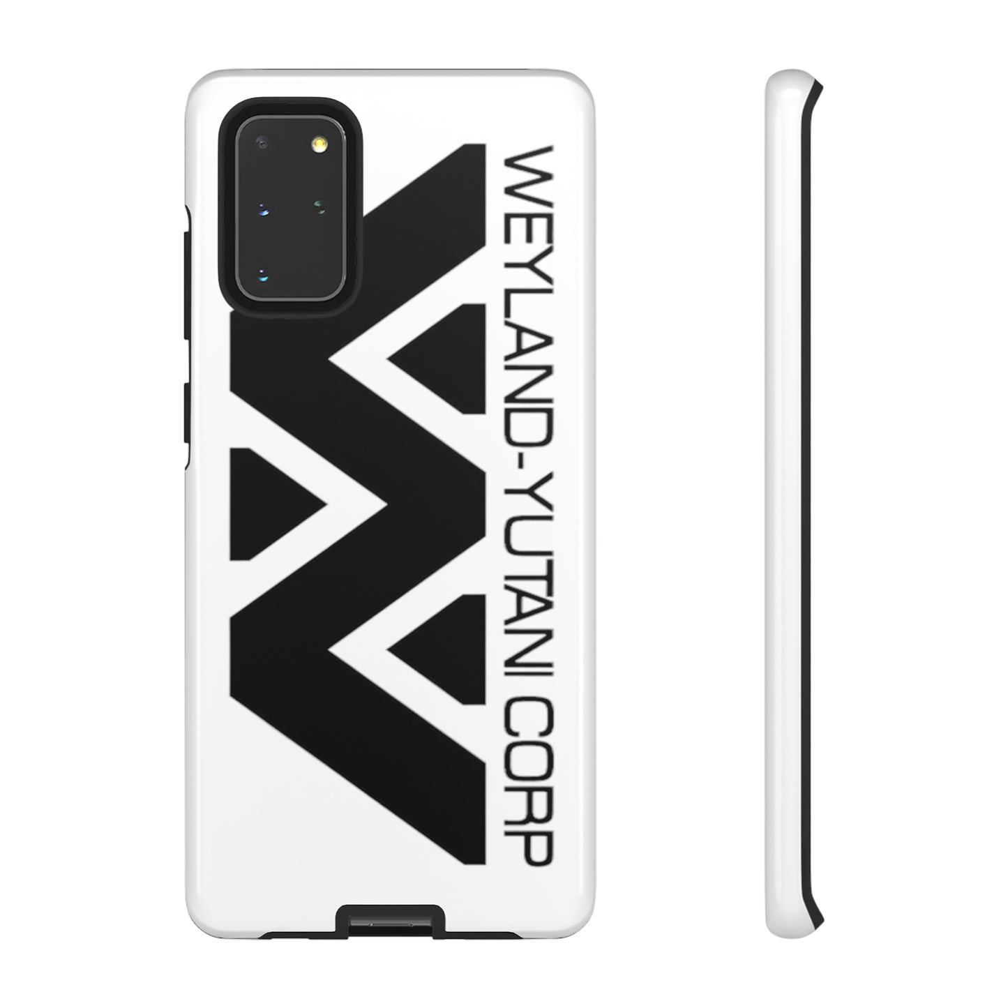 Weyland-Yutani Corp Protective Phone Case for iPhone, Galaxy, Pixel (White)