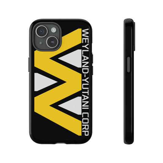 Weyland-Yutani Corp Protective Phone Case for iPhone, Galaxy, Pixel (Black)