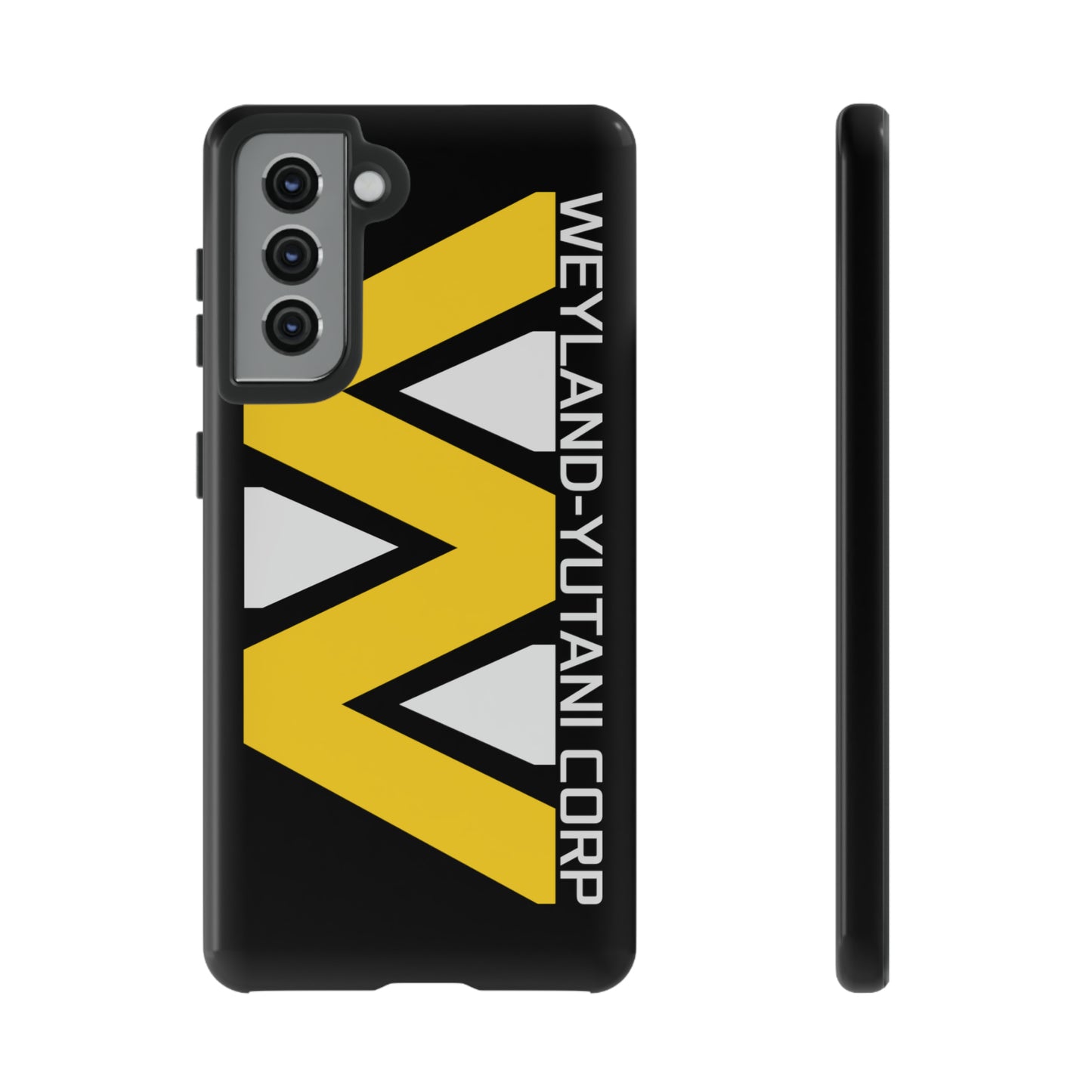 Weyland-Yutani Corp Protective Phone Case for iPhone, Galaxy, Pixel (Black)