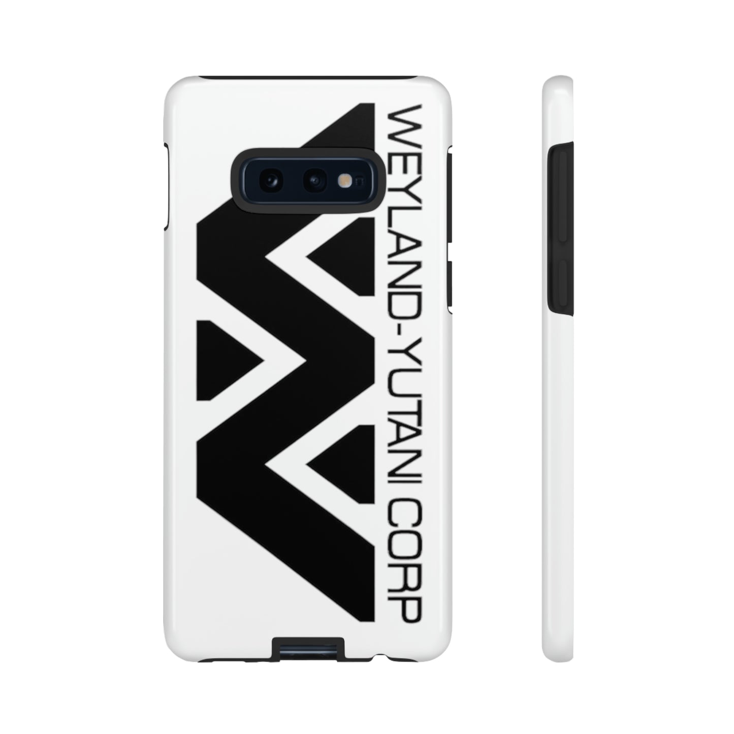 Weyland-Yutani Corp Protective Phone Case for iPhone, Galaxy, Pixel (White)