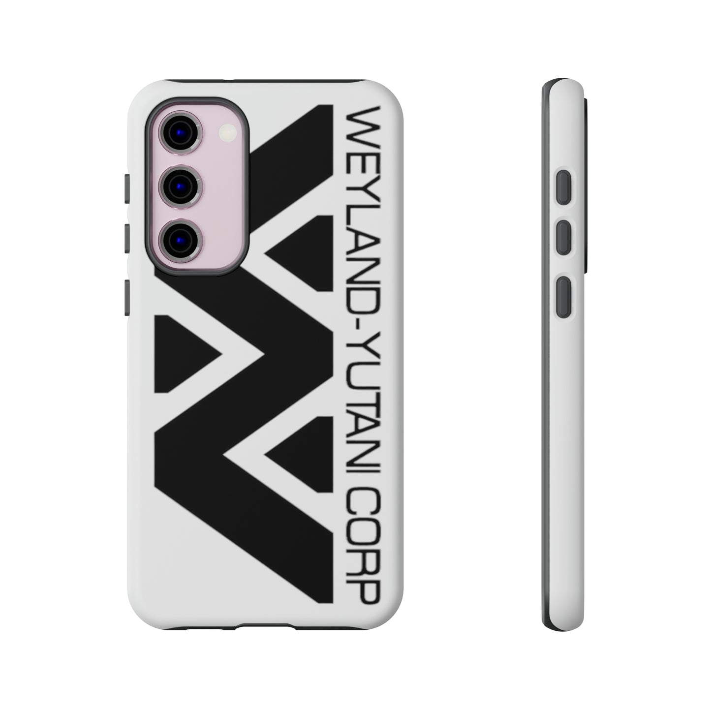 Weyland-Yutani Corp Protective Phone Case for iPhone, Galaxy, Pixel (White)