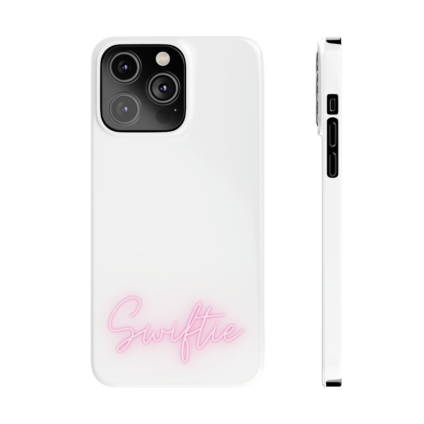 Swiftie Slim Phone Case: Design for Taylor Swift Fans