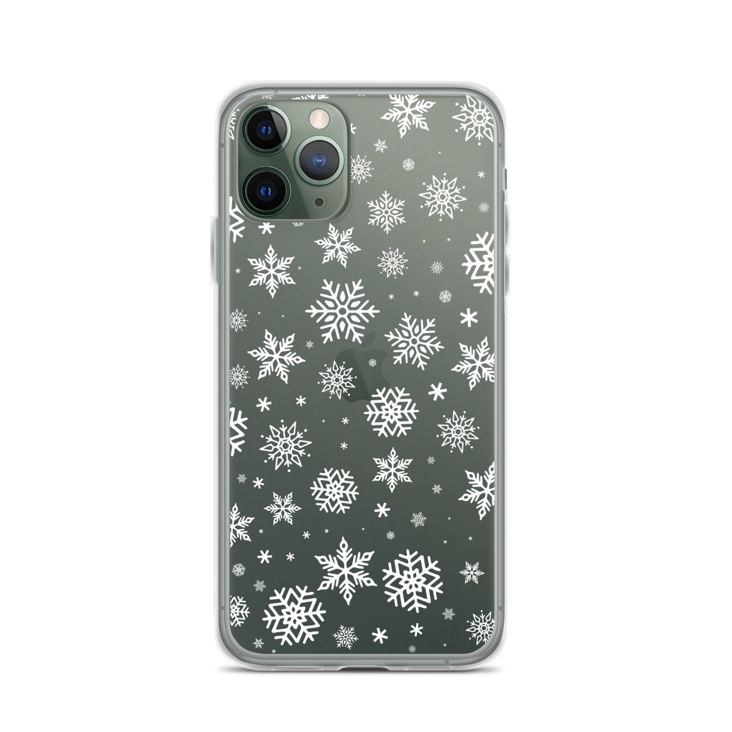 Winter Snowflake Clear Case for iPhone® | Transparent & Protective Cover