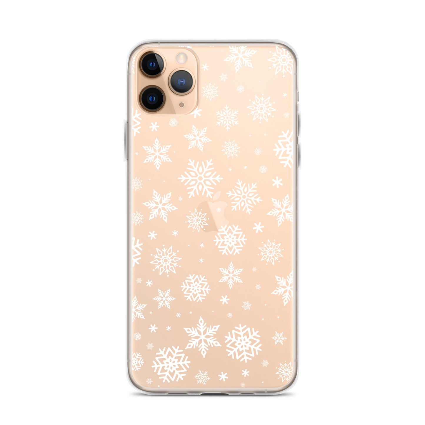 Winter Snowflake Clear Case for iPhone® | Transparent & Protective Cover