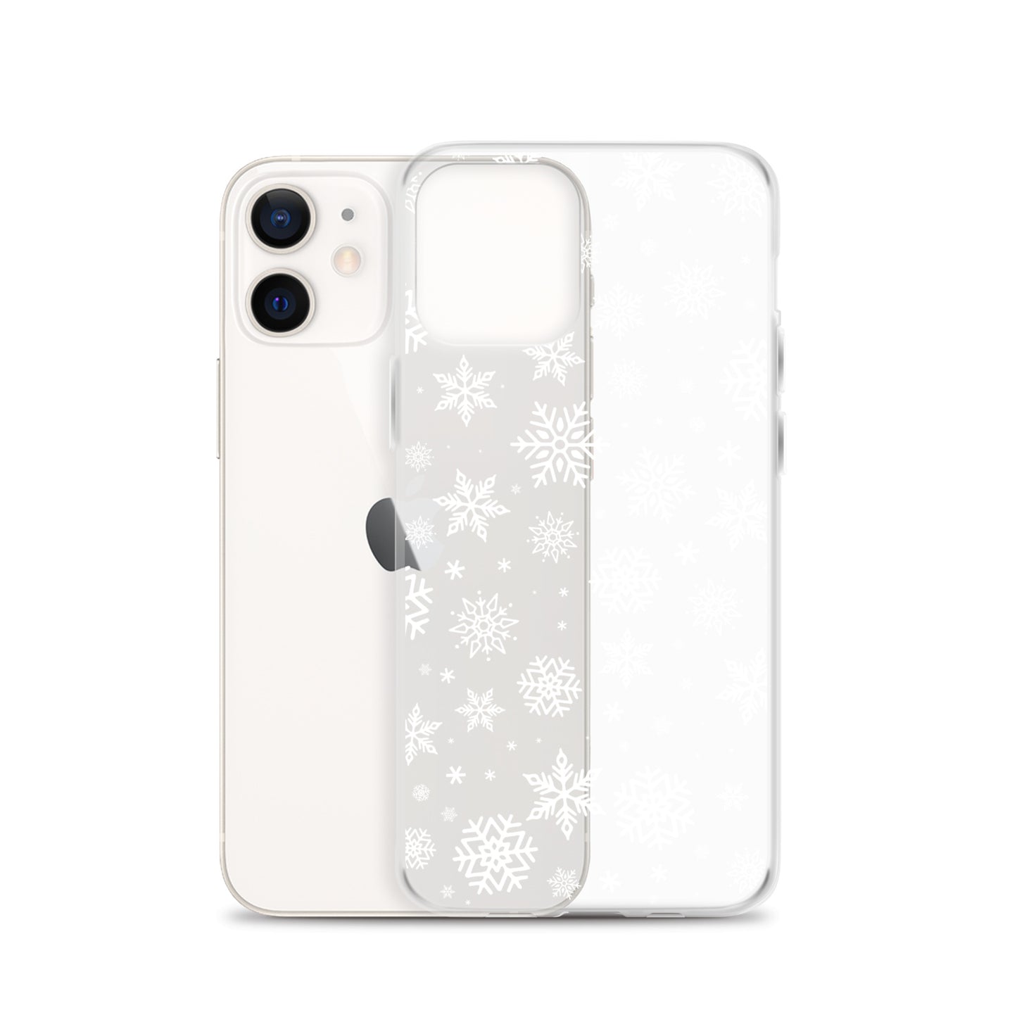 Winter Snowflake Clear Case for iPhone® | Transparent & Protective Cover