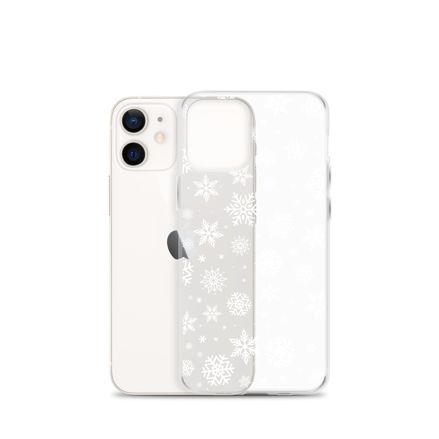 Winter Snowflake Clear Case for iPhone® | Transparent & Protective Cover