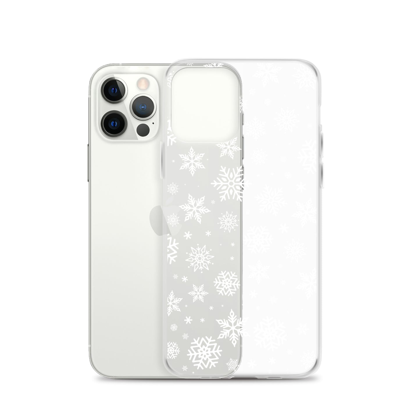 Winter Snowflake Clear Case for iPhone® | Transparent & Protective Cover