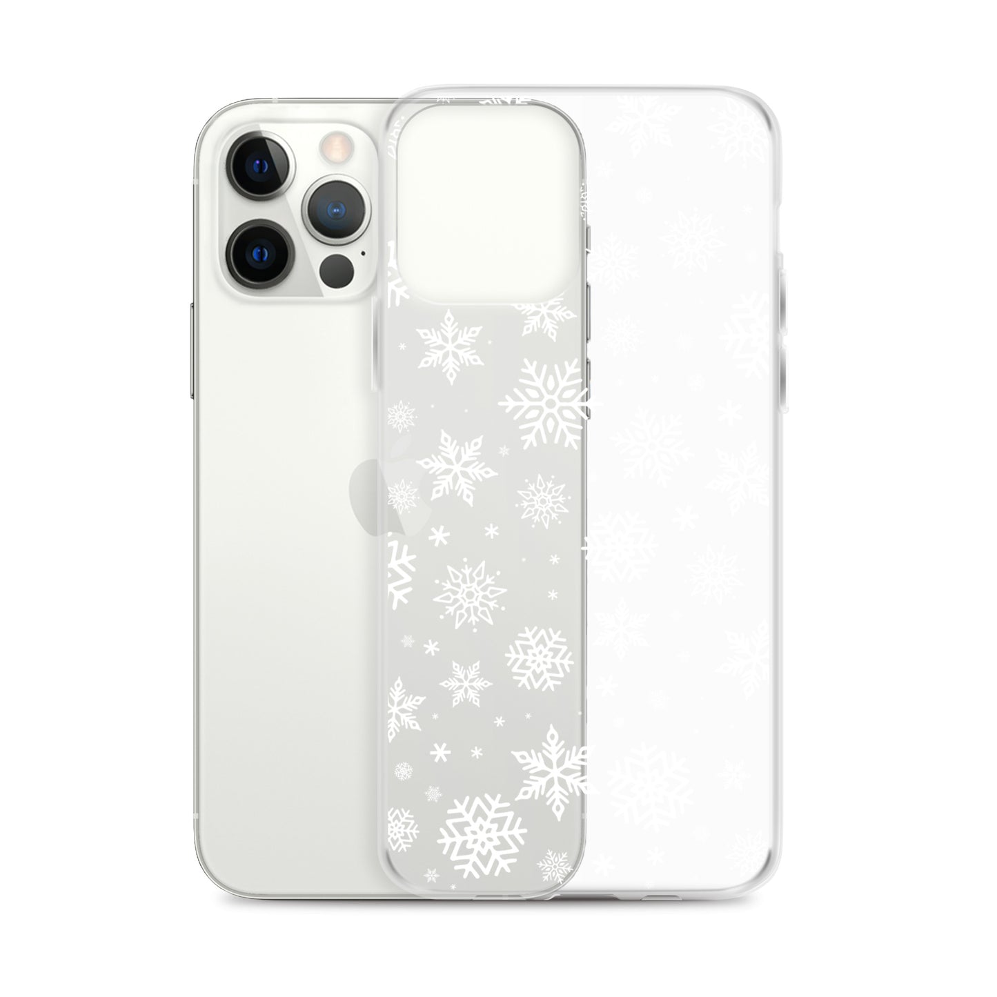 Winter Snowflake Clear Case for iPhone® | Transparent & Protective Cover