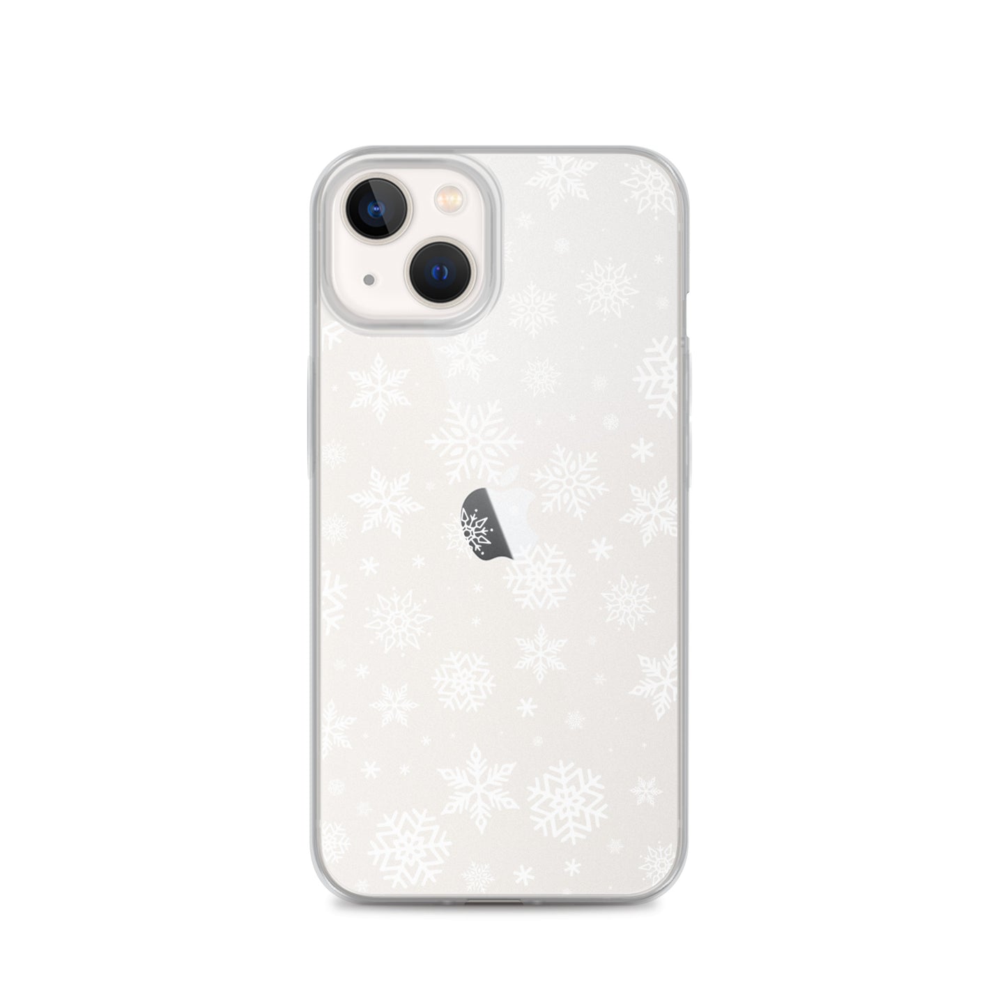 Winter Snowflake Clear Case for iPhone® | Transparent & Protective Cover