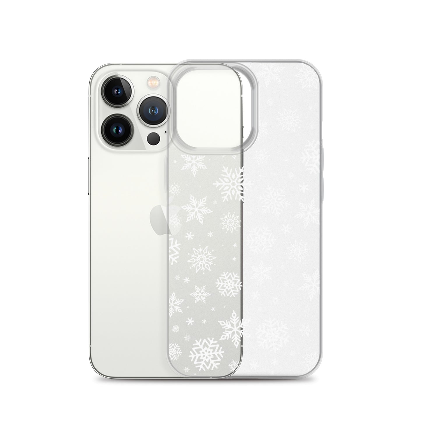 Winter Snowflake Clear Case for iPhone® | Transparent & Protective Cover