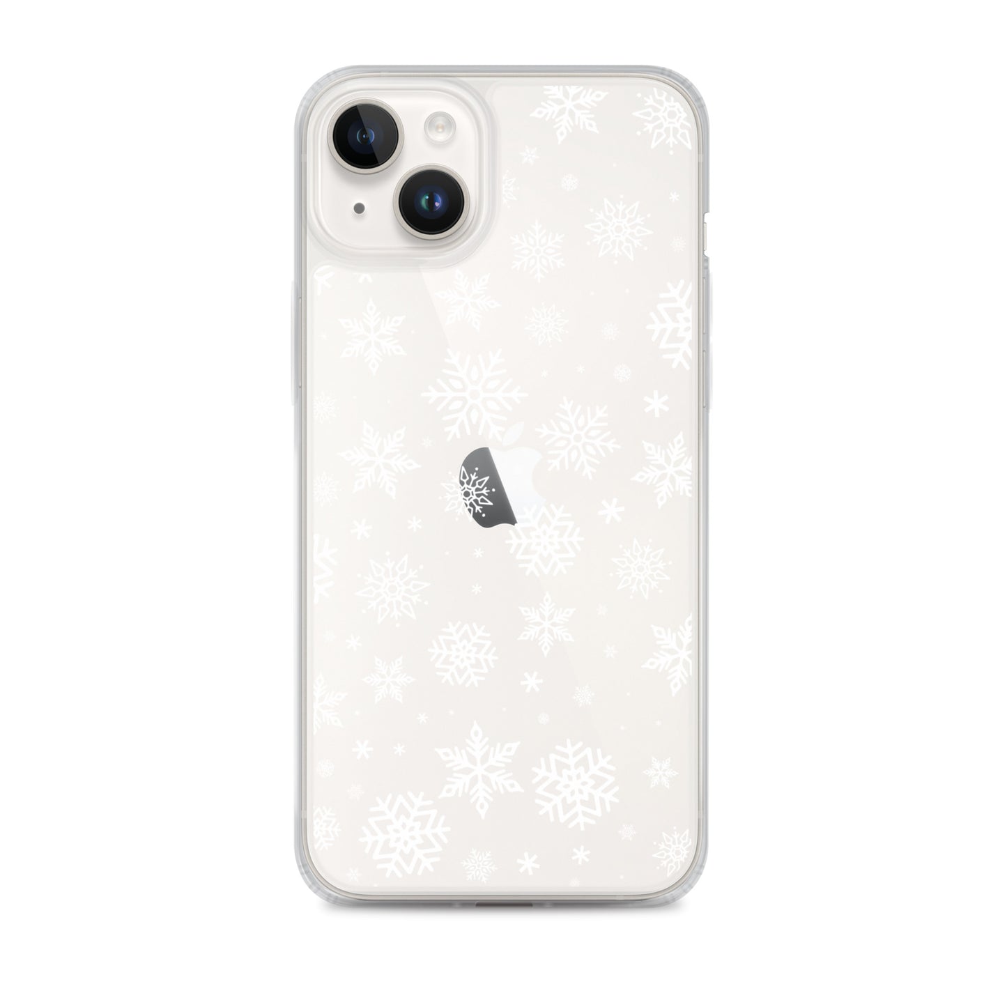 Winter Snowflake Clear Case for iPhone® | Transparent & Protective Cover