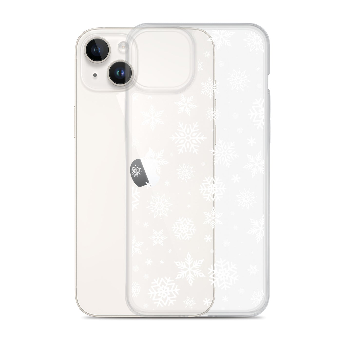 Winter Snowflake Clear Case for iPhone® | Transparent & Protective Cover