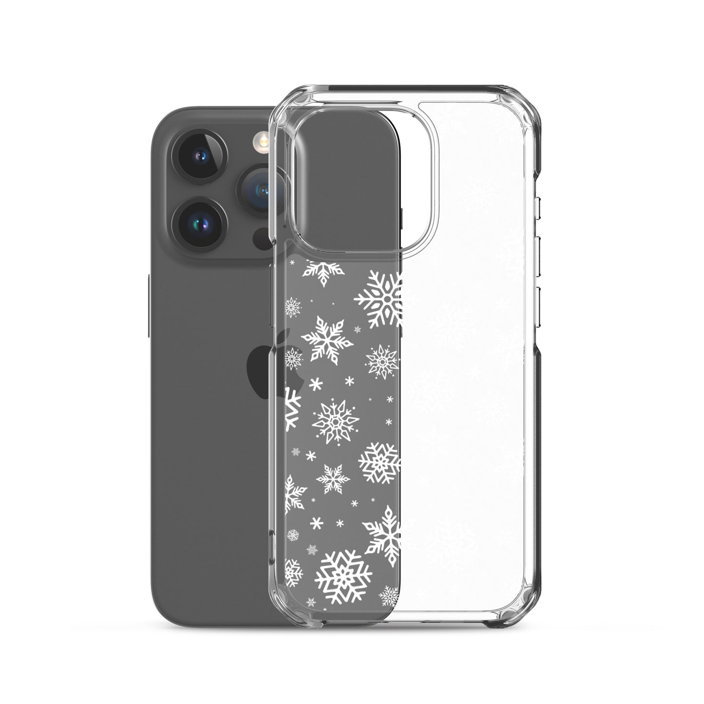 Winter Snowflake Clear Case for iPhone® | Transparent & Protective Cover