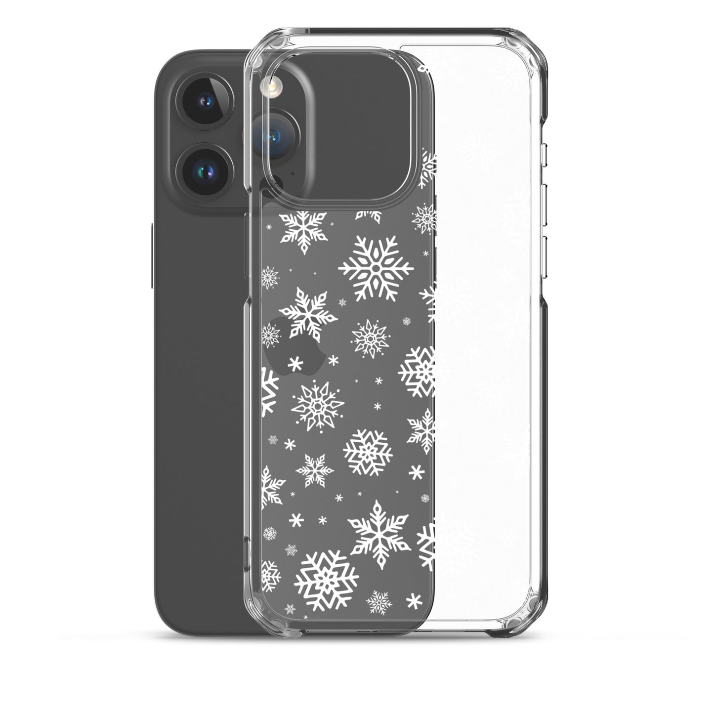 Winter Snowflake Clear Case for iPhone® | Transparent & Protective Cover