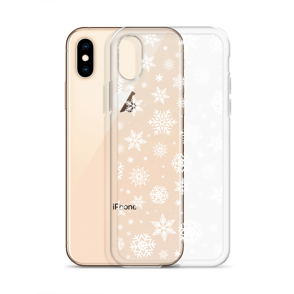 Winter Snowflake Clear Case for iPhone® | Transparent & Protective Cover