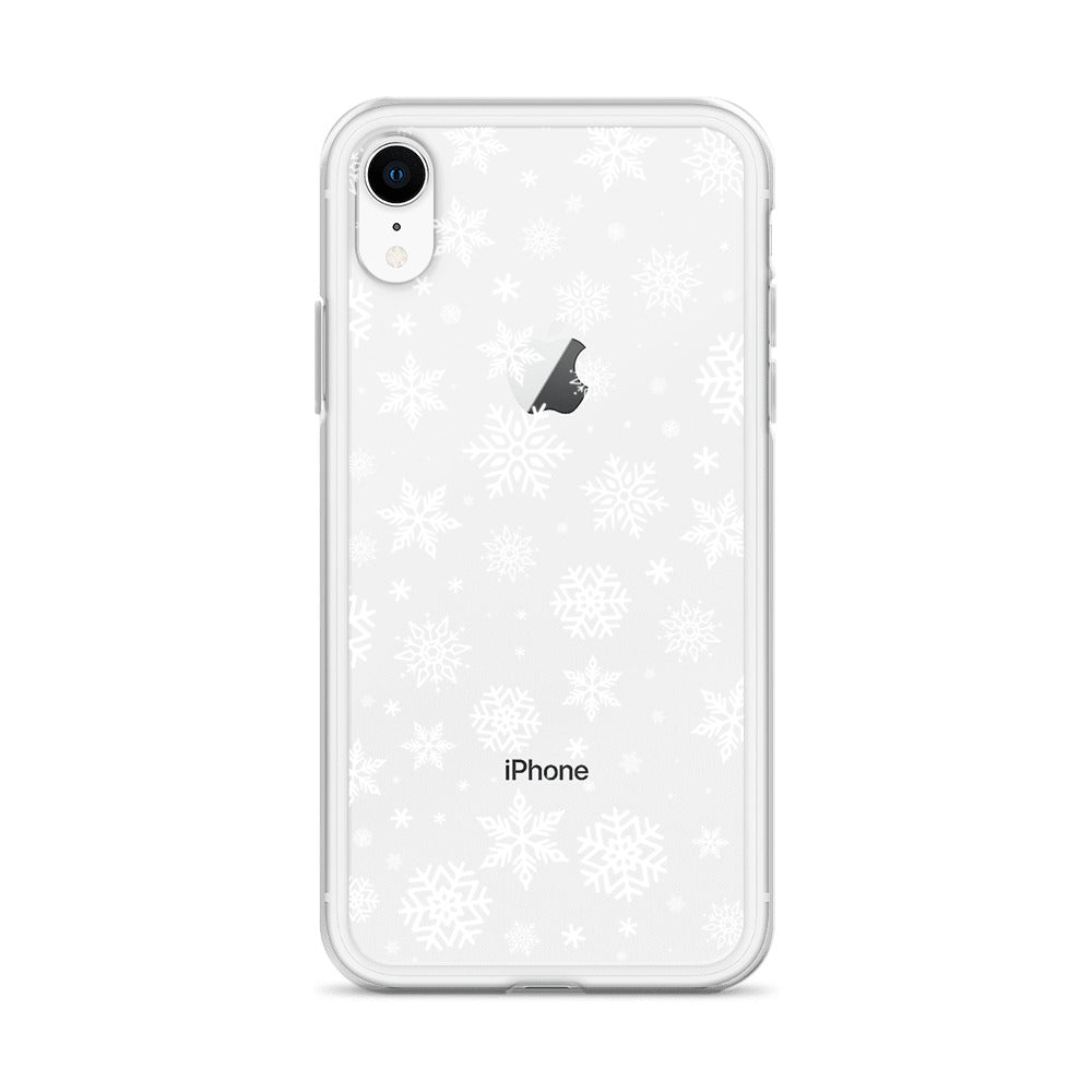 Winter Snowflake Clear Case for iPhone® | Transparent & Protective Cover