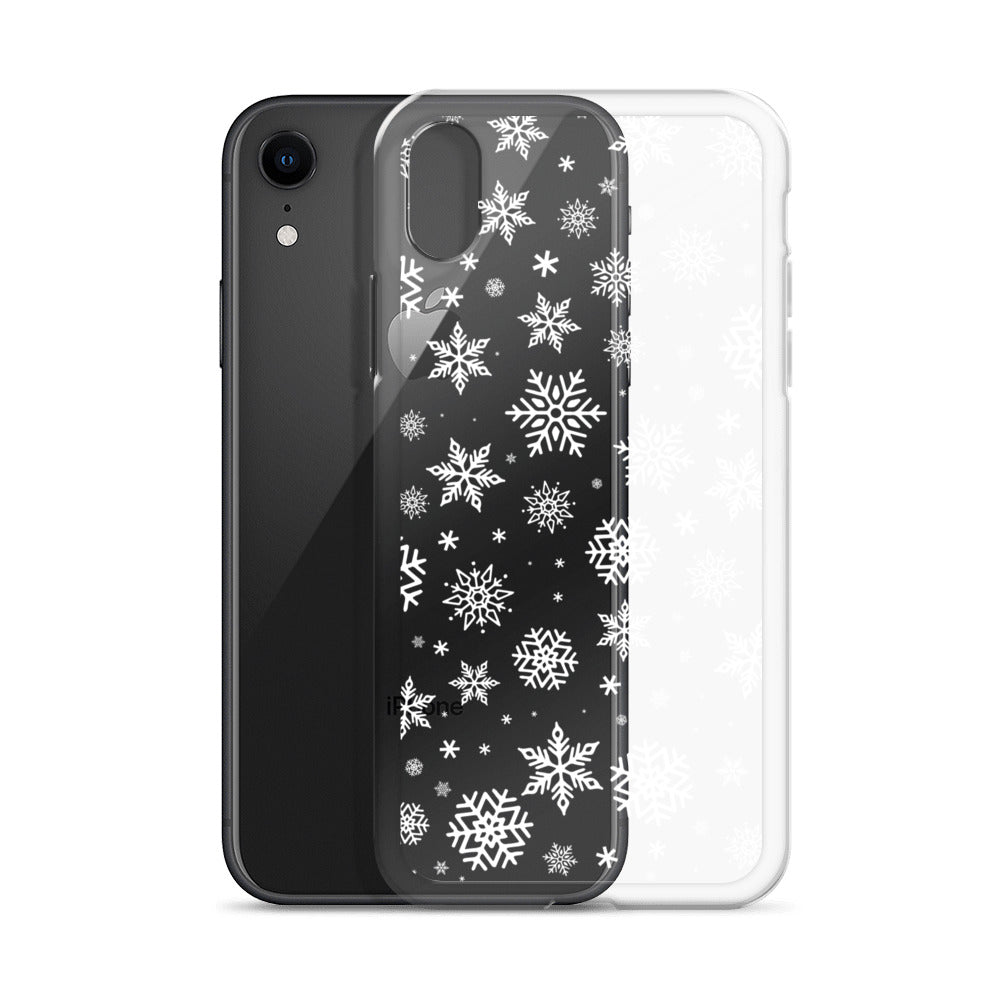 Winter Snowflake Clear Case for iPhone® | Transparent & Protective Cover