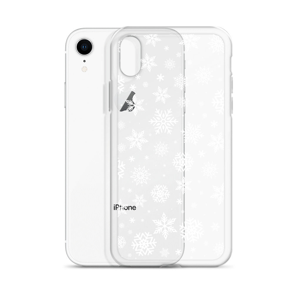 Winter Snowflake Clear Case for iPhone® | Transparent & Protective Cover