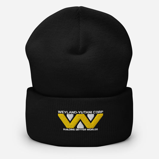 Weyland-Yutani Cuffed Beanie: Stay Warm in Style