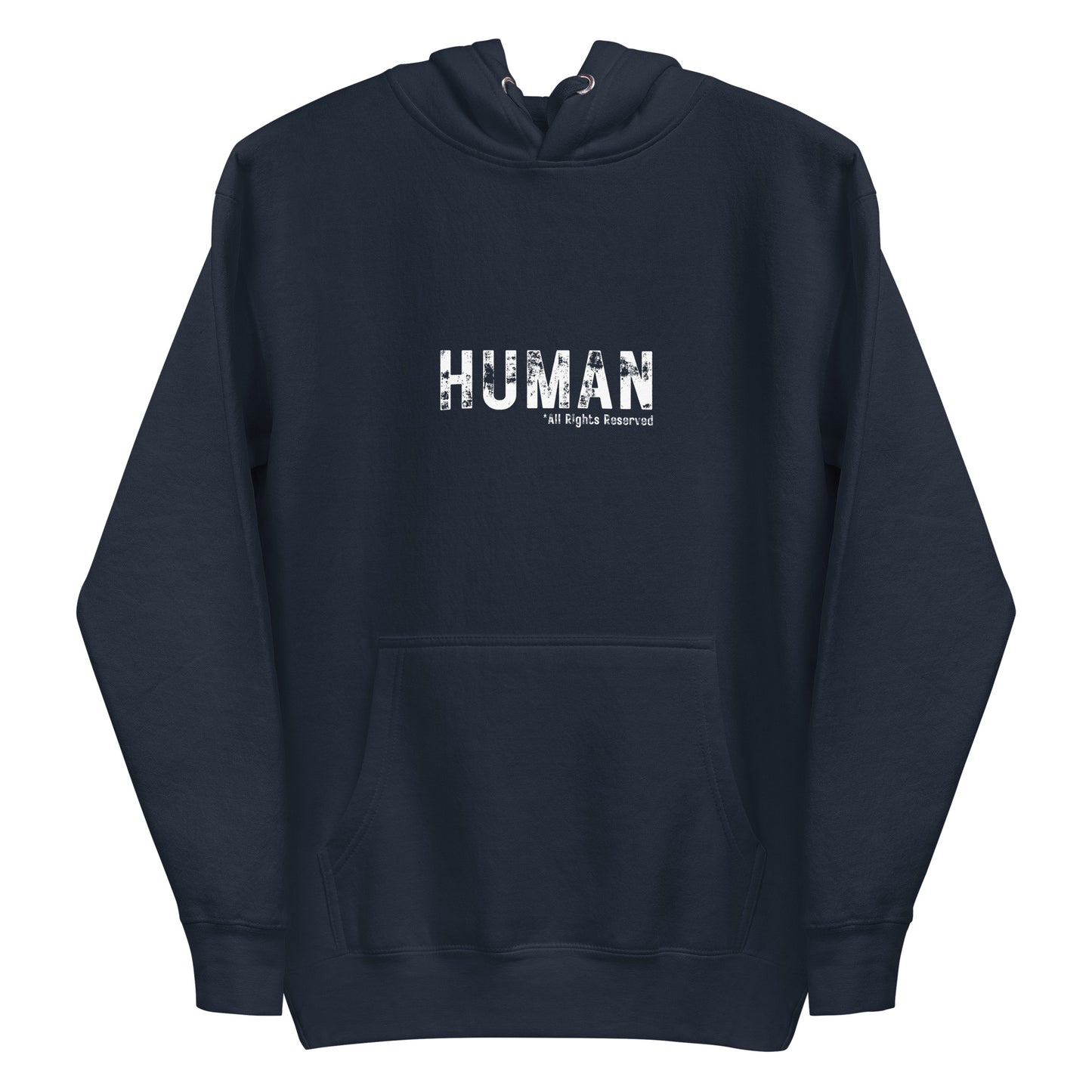 Human - All Rights Reserved Unisex Hoodie | Wear It Freely