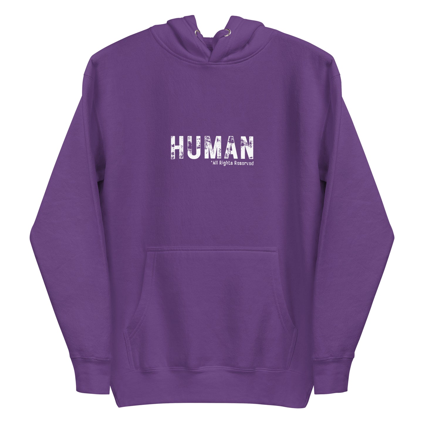 Human - All Rights Reserved Unisex Hoodie | Wear It Freely