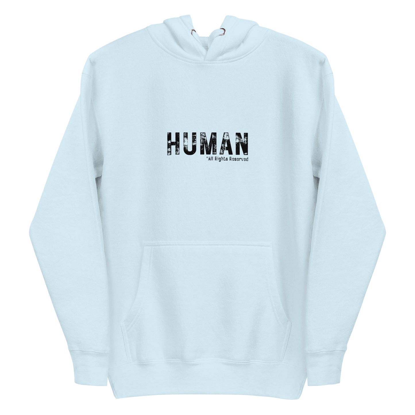 Human - All Rights Reserved Unisex Hoodie | Wear It Freely