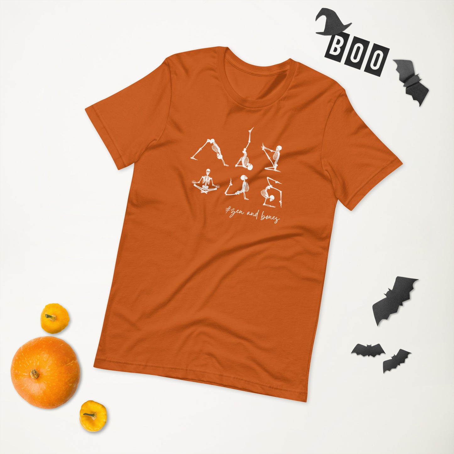 Zen and Bones Halloween Unisex t-shirt