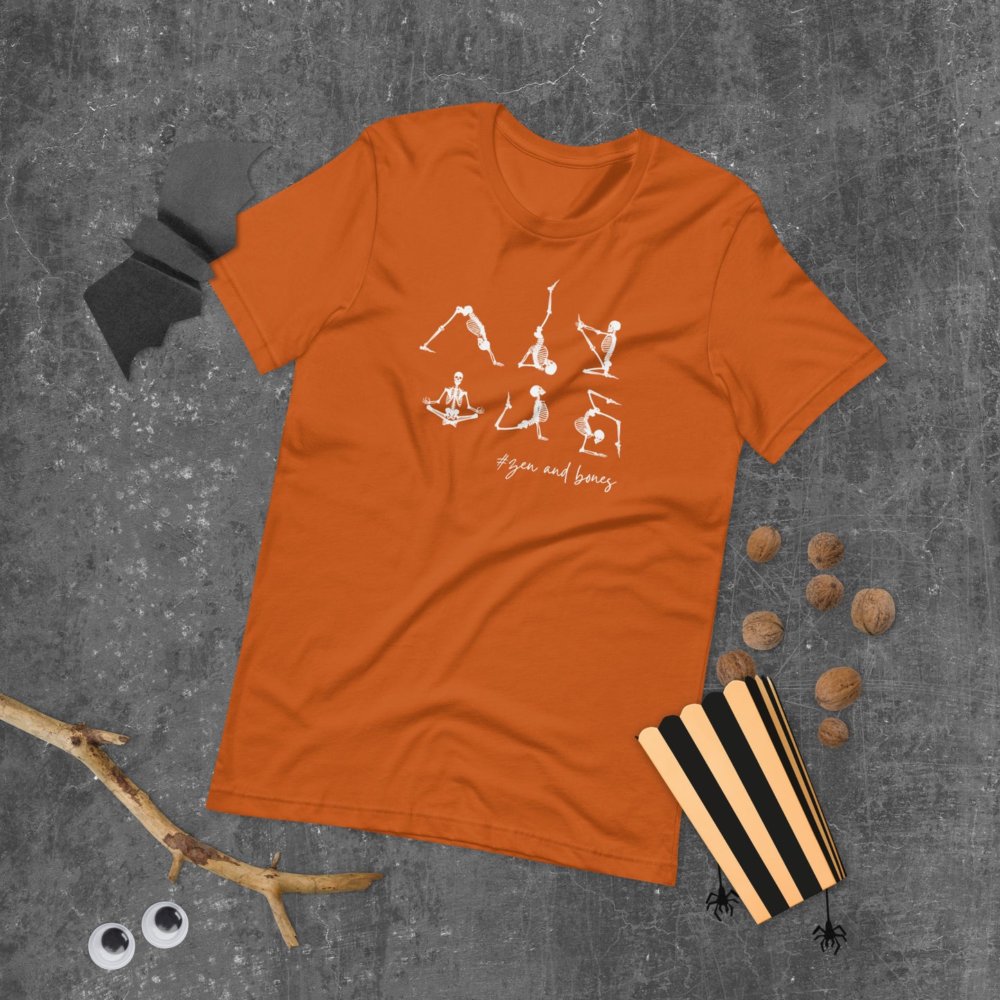 Zen and Bones Halloween Unisex t-shirt