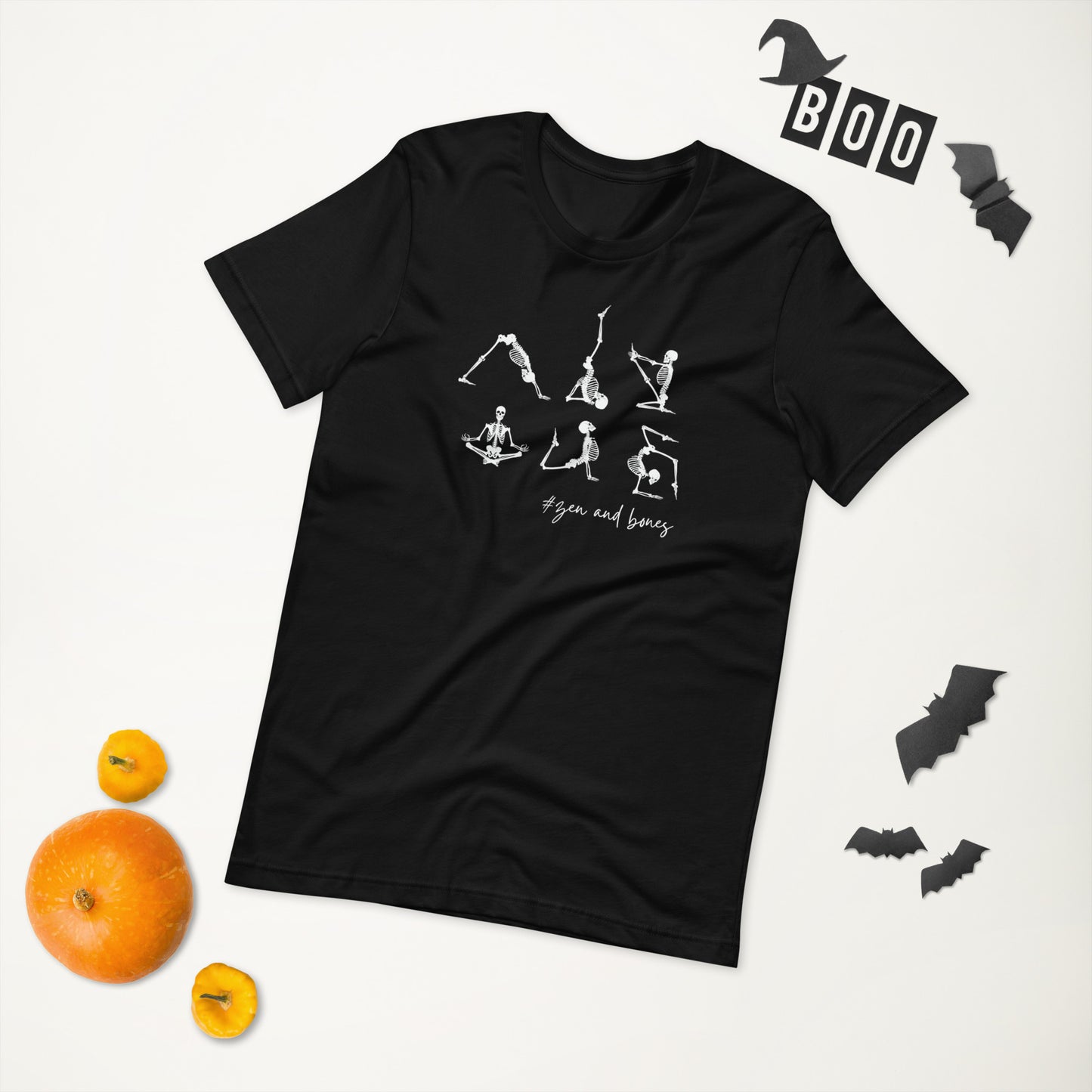 Zen and Bones Halloween Unisex t-shirt